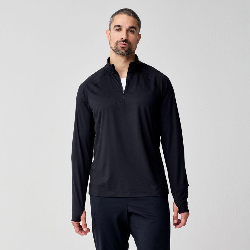Dash 1/4 Zip 3.0 Black/White/Slate Grey