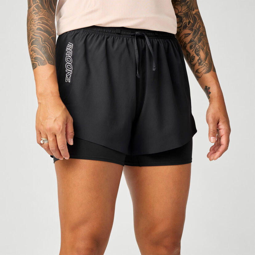 Cascadia 2-in-1 Short Black